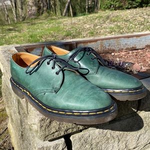 RARE 90s Green Dr. Martens Made in England